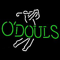 Odouls Golfer Beer Sign Neonskylt