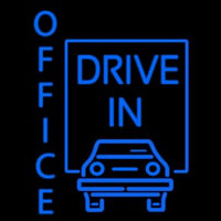 Office Drive In Neonskylt