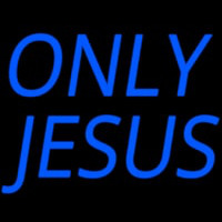 Only Jesus Neonskylt