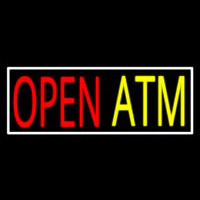 Open Atm 1 Neonskylt
