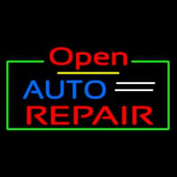 Open Auto Repair Neonskylt