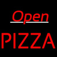 Open Block Pizza Neonskylt