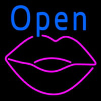 Open Lip Neonskylt