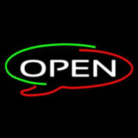 Open Logo Neonskylt