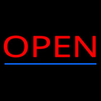 Open Neonskylt