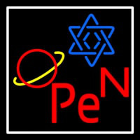 Open Psychic Neonskylt