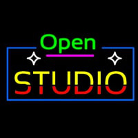 Open Studio Neonskylt