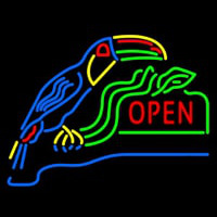 Open With Parrot Neonskylt