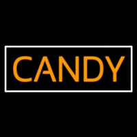 Orange Candy Neonskylt