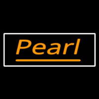 Orange Pearl Neonskylt