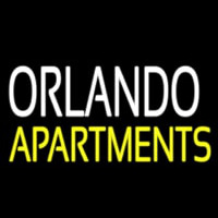 Orlando Apartments Neonskylt