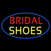 Oval Bridal Shoes Neonskylt