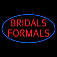 Oval Bridals Formals Neonskylt