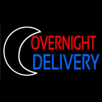 Overnight Delivery Neonskylt