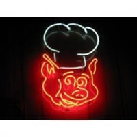 PIG CHEF Neonskylt