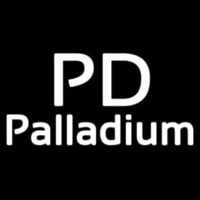 Palladium White Neonskylt
