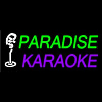 Paradise Karaoke Neonskylt