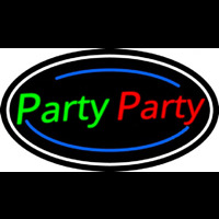Party Party 2 Neonskylt