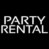 Party Rental 1 Neonskylt