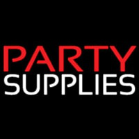 Party Supplies 2 Neonskylt