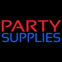 Party Supplies Neonskylt