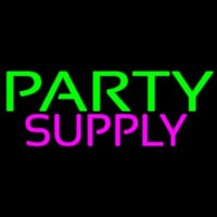 Party Supply Block Neonskylt