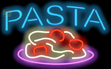 Pasta Neonskylt