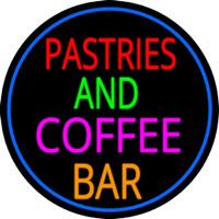 Pastries N Coffee Bar Neonskylt