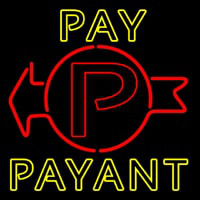Pay Payant Neonskylt