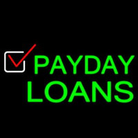 Payday Loans Neonskylt