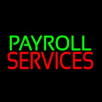 Payroll Services Neonskylt