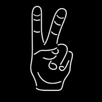 Peace Neonskylt
