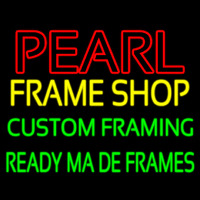 Pearl Frame Shop Neonskylt