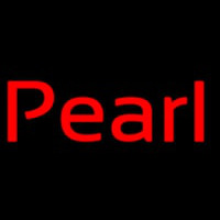 Pearl Red Neonskylt