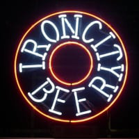 Pennsylvania Iron City Öl Neon Öl Bar Pub Skylt