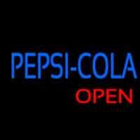 Pepsi Cola Open Neonskylt