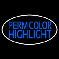 Perm Color Highlight Neonskylt