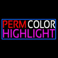 Perm Color Highlight Neonskylt