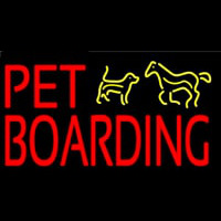 Pet Boarding 1 Neonskylt