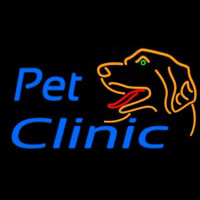 Pet Clinic And Care Neonskylt