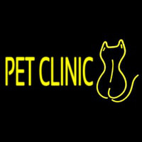 Pet Clinic Neonskylt