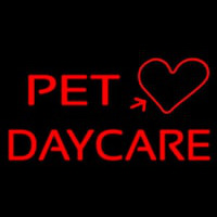 Pet Daycare Neonskylt