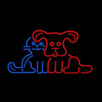 Pet Dog Logo Neonskylt