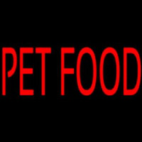 Pet Food Block Neonskylt