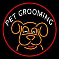 Pet Grooming Phone Number 1 Neonskylt