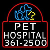 Pet Hospital Neonskylt