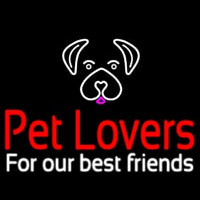 Pet Lovers Neonskylt
