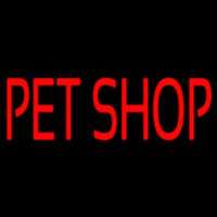 Pet Shop Block Neonskylt