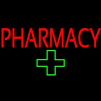 Pharmacy Plus Logo Neonskylt