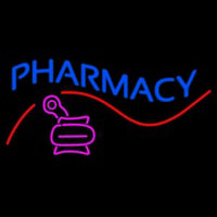 Pharmacy With Logo Neonskylt